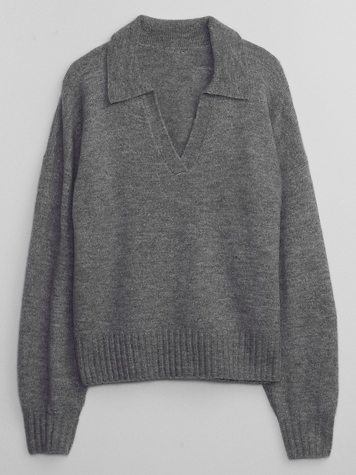 Image number 3 showing, Relaxed Forever Cozy Collared Sweater