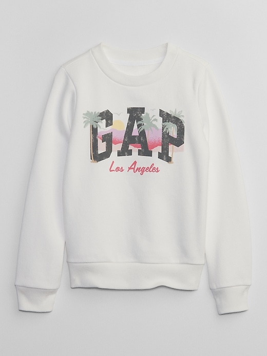 View large product image 1 of 1. Kids Gap City Logo Sweatshirt
