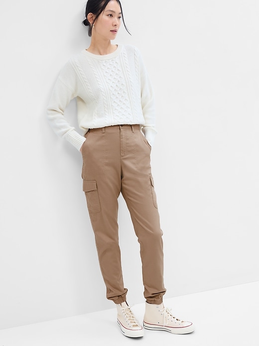 Image number 9 showing, Girlfriend Khaki Joggers