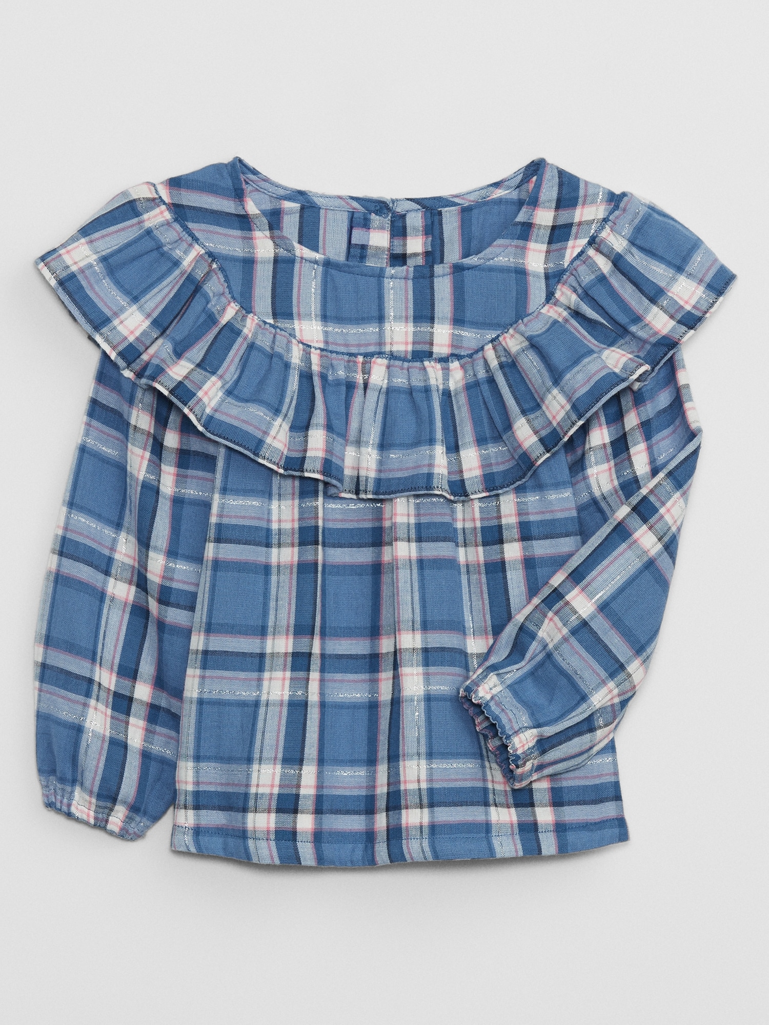 babyGap Ruffle Print Top