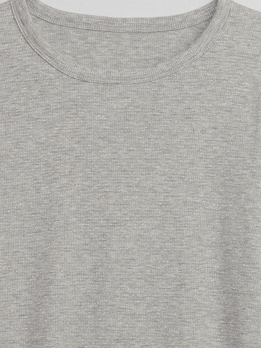 Image number 4 showing, Ribbed Crewneck T-Shirt