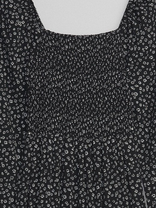 Image number 6 showing, Print Squareneck Midi Dress
