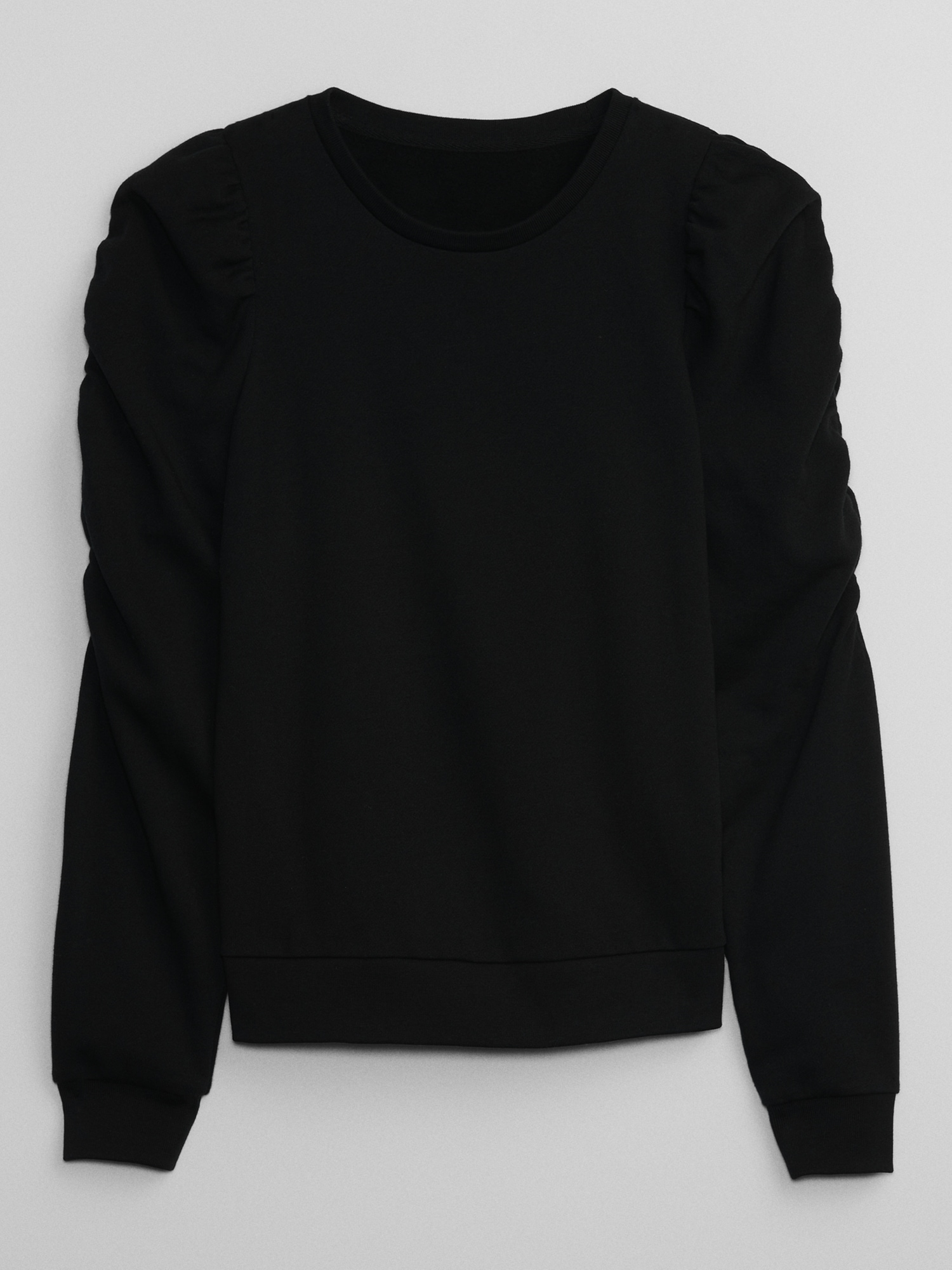 Puff Sleeve Crewneck Sweatshirt | Gap Factory