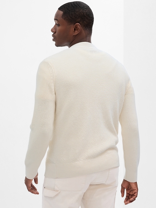 Image number 2 showing, Cable-Knit Cardigan
