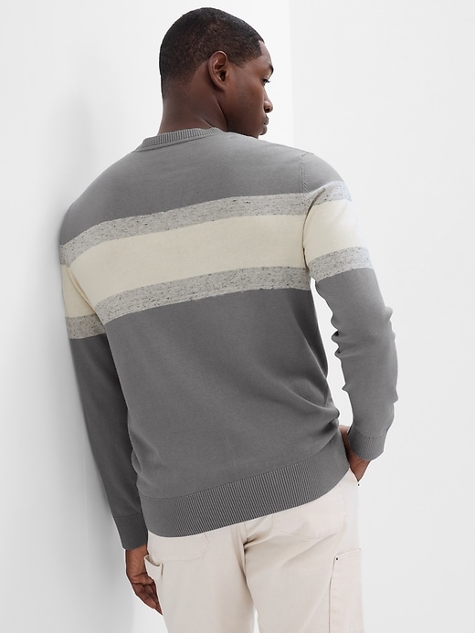 Image number 2 showing, Stripe Crewneck Sweater