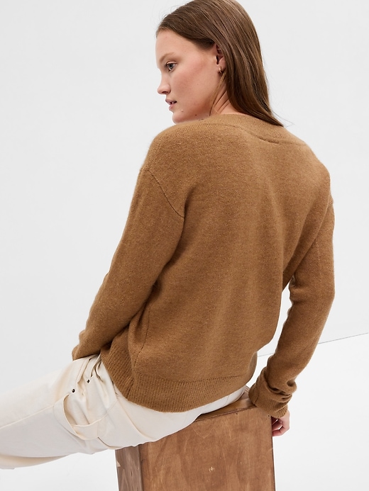 Image number 2 showing, Forever Cozy V-Neck Sweater