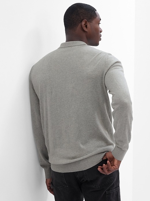 Image number 2 showing, Polo Sweater