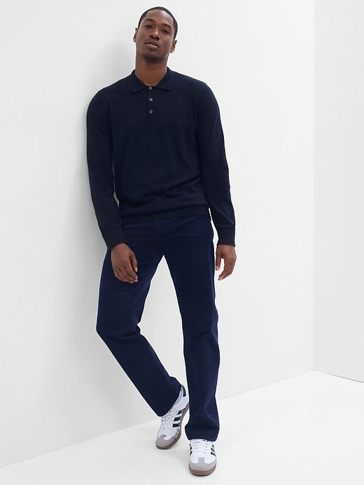 Image number 1 showing, Polo Sweater