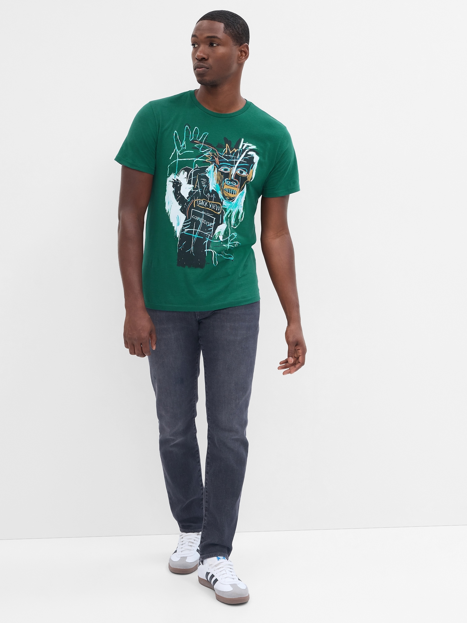 Jean-Michel Basquiat Graphic T-Shirt