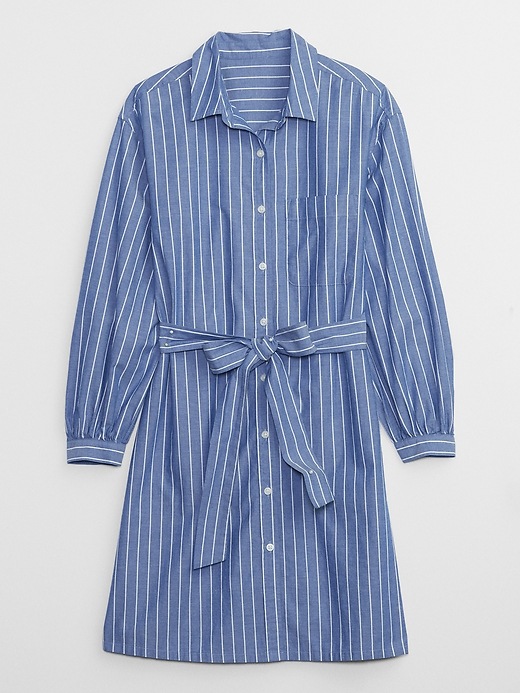 Image number 5 showing, Poplin Mini Shirtdress