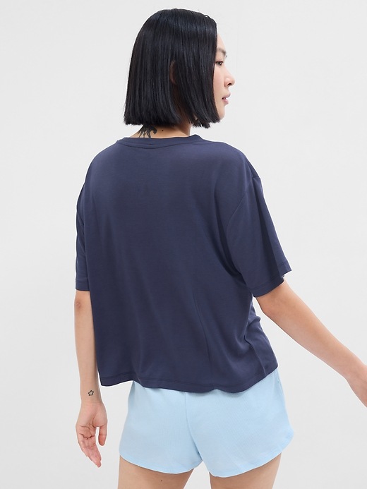 Image number 8 showing, Relaxed PJ Graphic T-Shirt