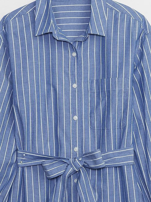 Image number 6 showing, Poplin Mini Shirtdress