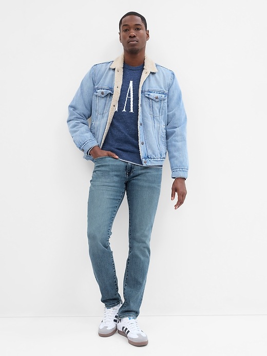 Image number 1 showing, Skinny GapFlex Soft Wear Max Jeans with Washwell