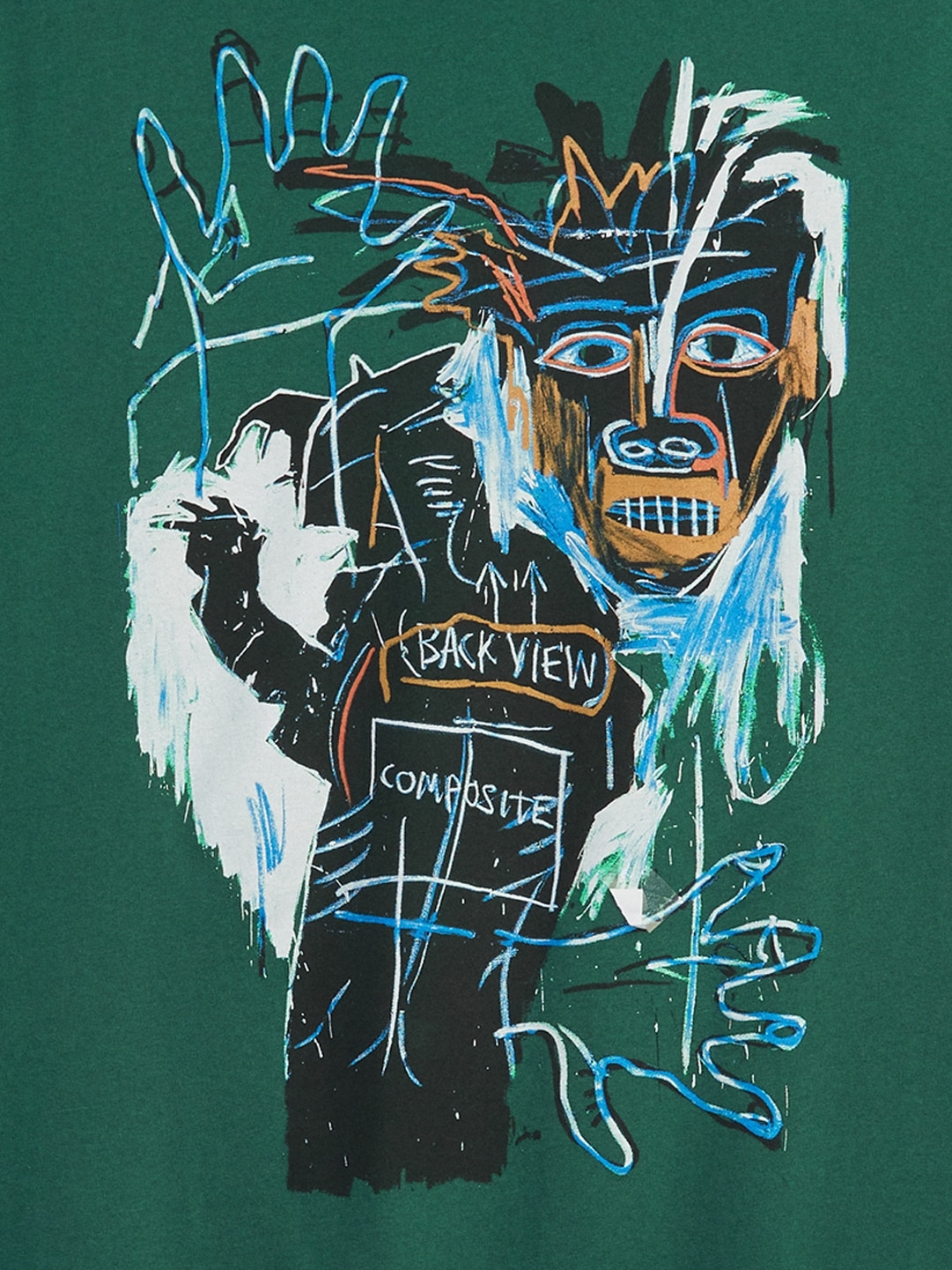 Men's Jean-Michel Basquiat Short Sleeve Graphic T-Shirt - Charcoal Gray L
