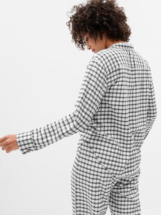 Image number 8 showing, Relaxed Flannel PJ Shirt