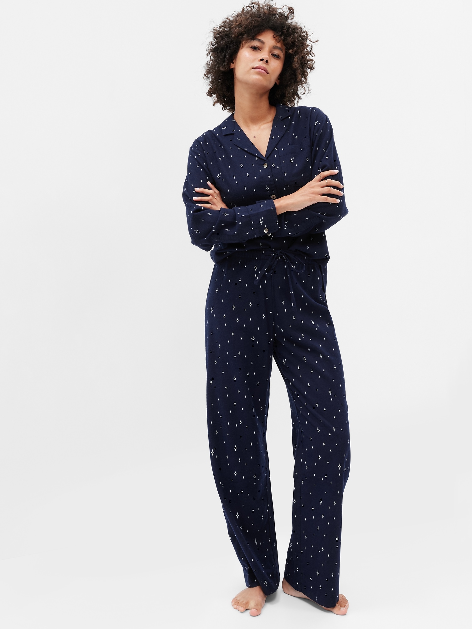 Relaxed Flannel PJ Pants