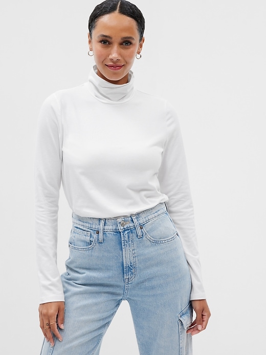 Image number 5 showing, Turtleneck T-Shirt