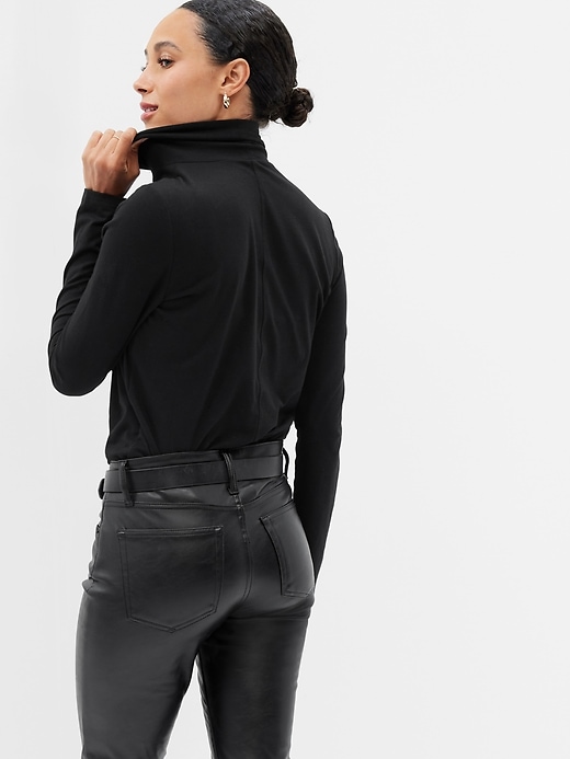 Image number 2 showing, Turtleneck T-Shirt