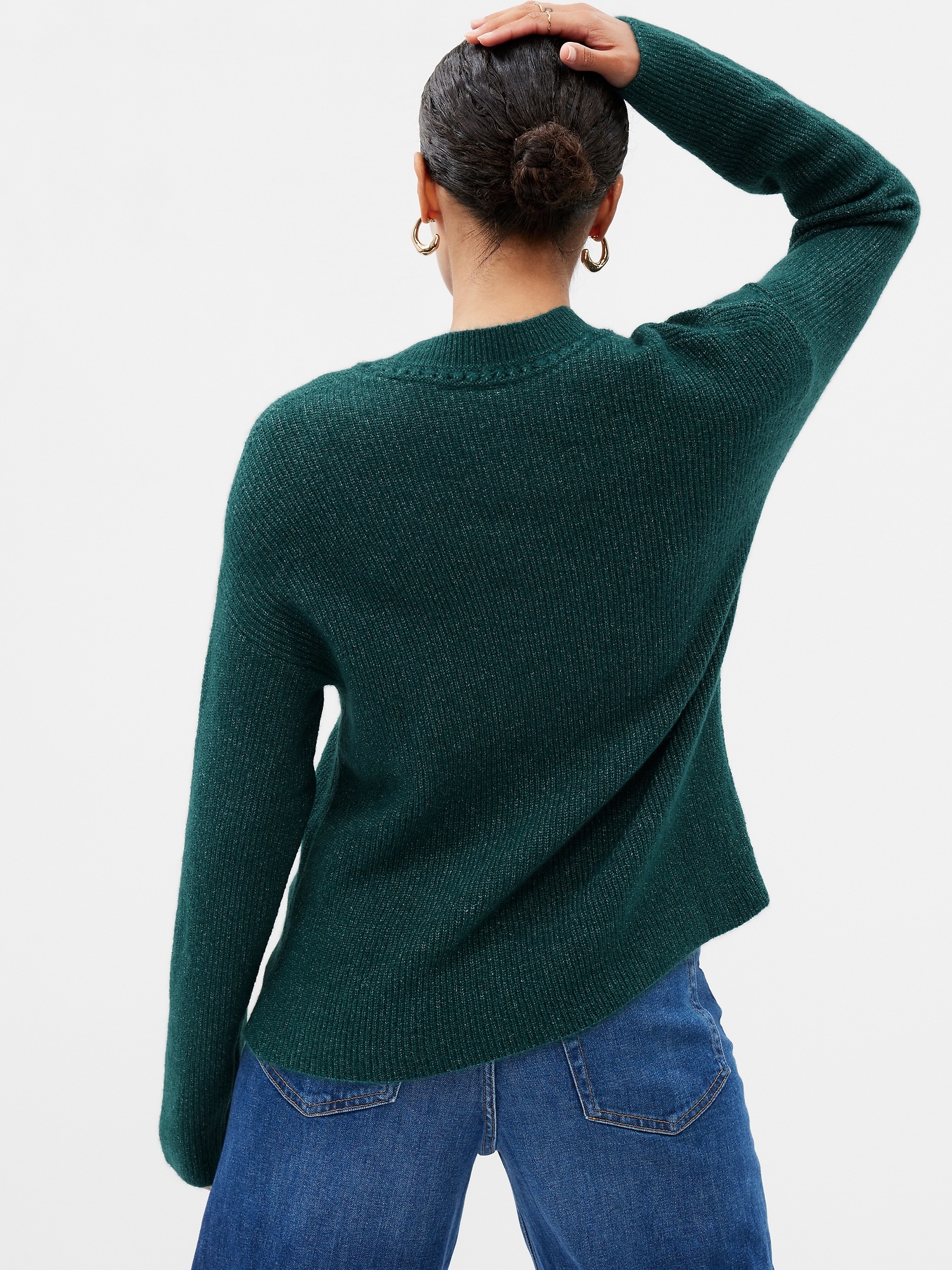 Forever Cozy Ribbed Crewneck Sweater | Gap Factory