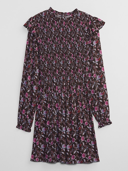 Image number 5 showing, Smocked Ruffle Mini Dress