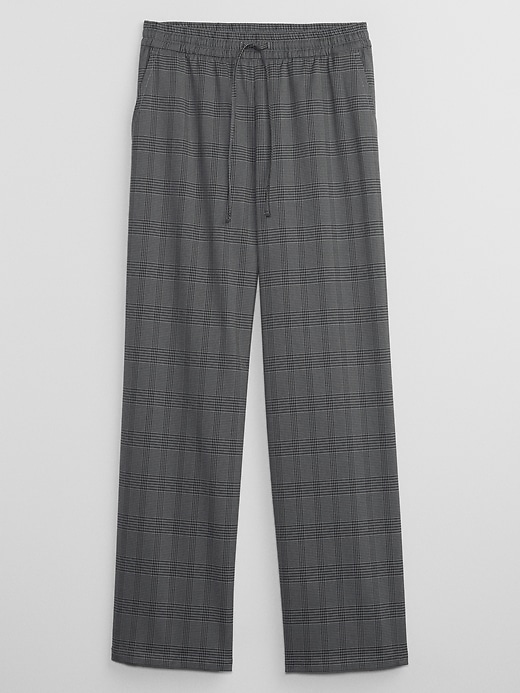 Image number 5 showing, Mid Rise Easy Wide-Leg Twill Pants