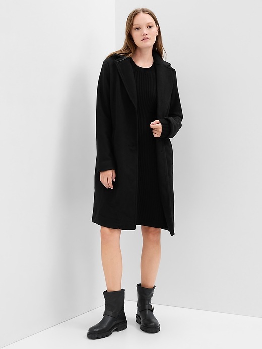 Image number 4 showing, Long Topcoat