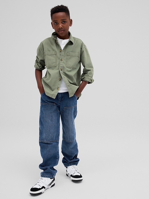 View large product image 2 of 4. Kids '90s Original Straight Carpenter Pants with Washwell