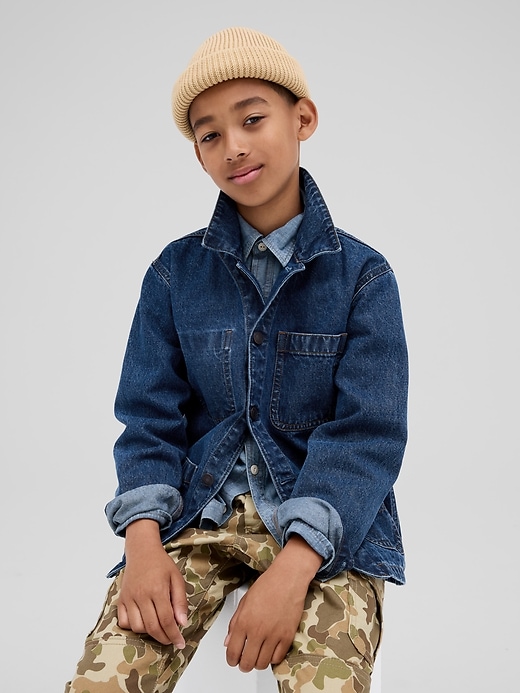 View large product image 2 of 4. Kids Utility Cargo Joggers with Washwell