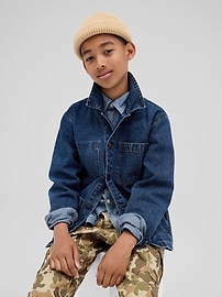 View large product image 4 of 4. Kids Utility Cargo Joggers with Washwell