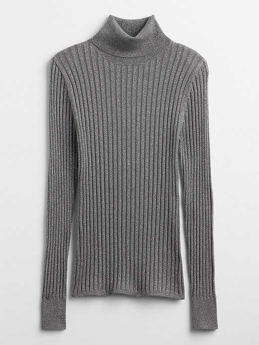 Image number 3 showing, Ribbed Turtleneck Sweater