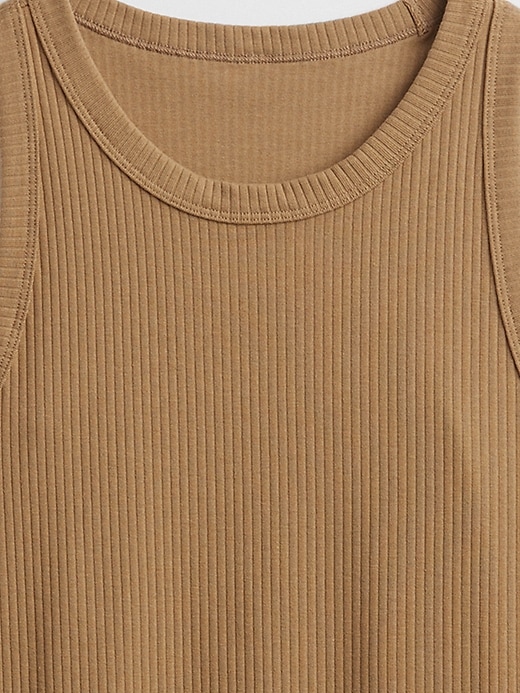 Image number 4 showing, Ribbed High Neck Tank