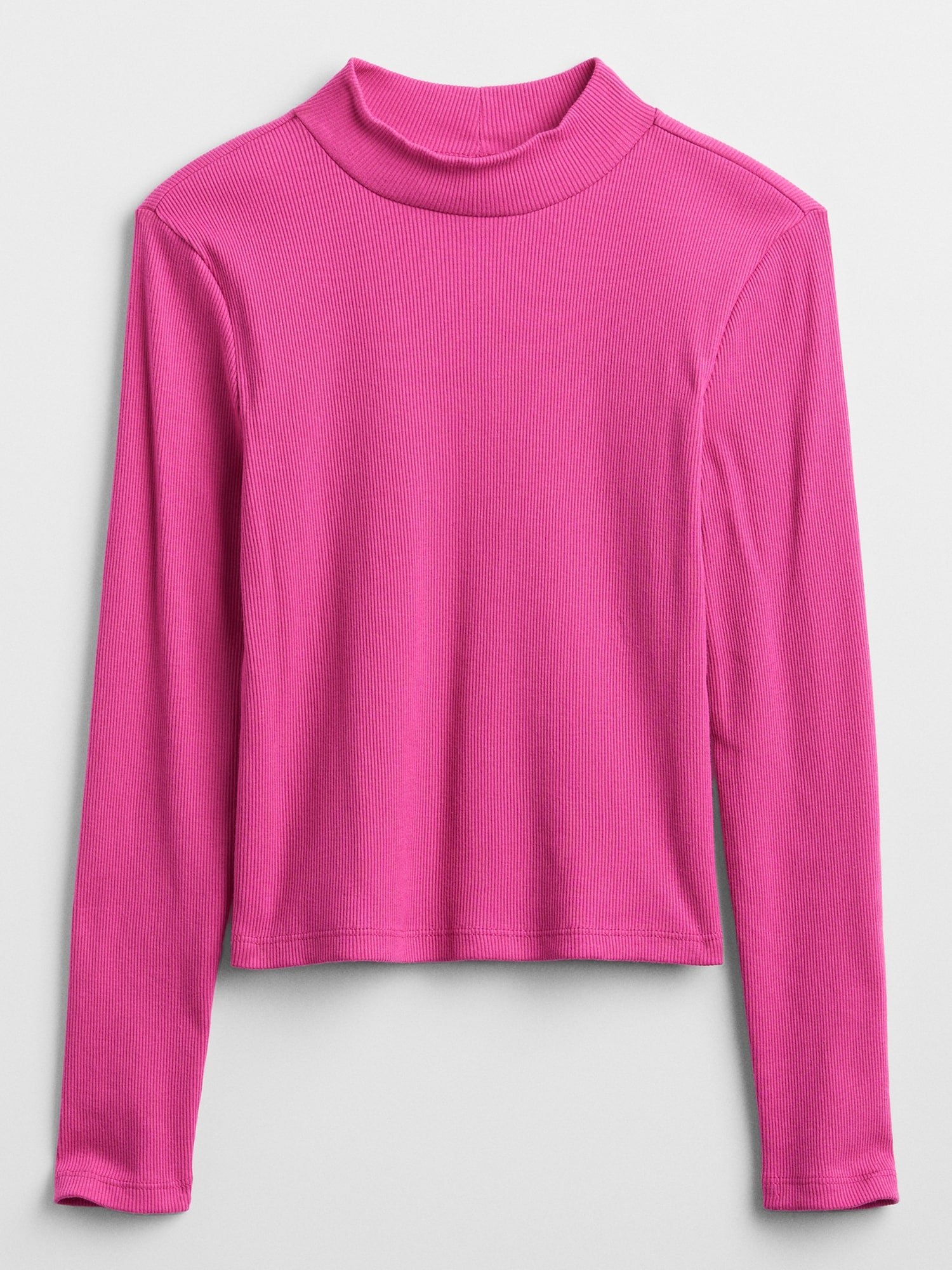 Kids Ribbed Mockneck Top