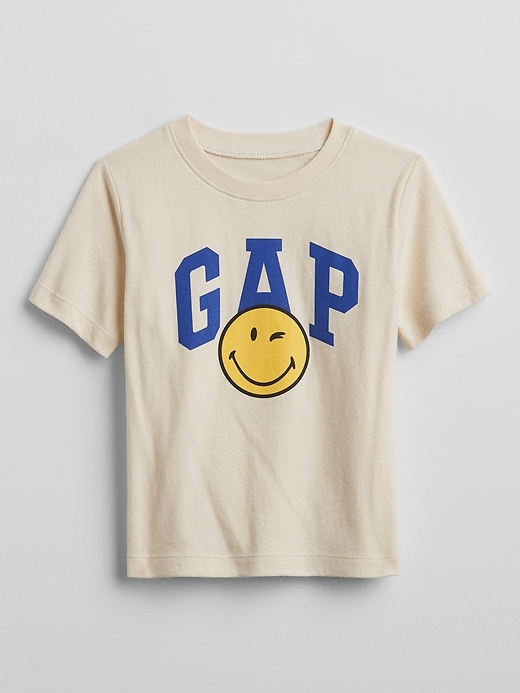 View large product image 1 of 1. babyGap &#124 SmileyWorld® Logo T-Shirt