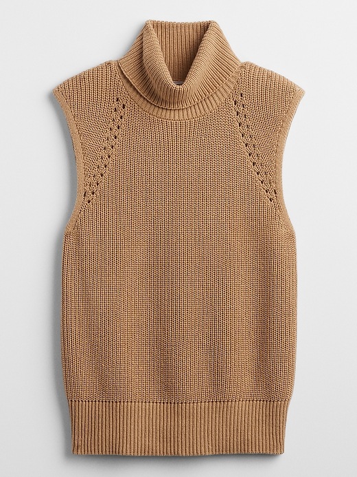 Sleeveless Turtleneck Sweater Vest | Gap Factory