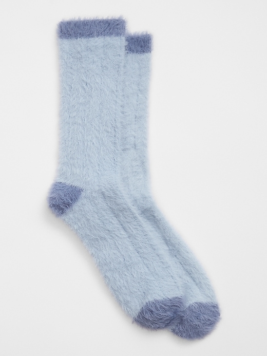 View large product image 1 of 1. Ribbed Cozy Socks
