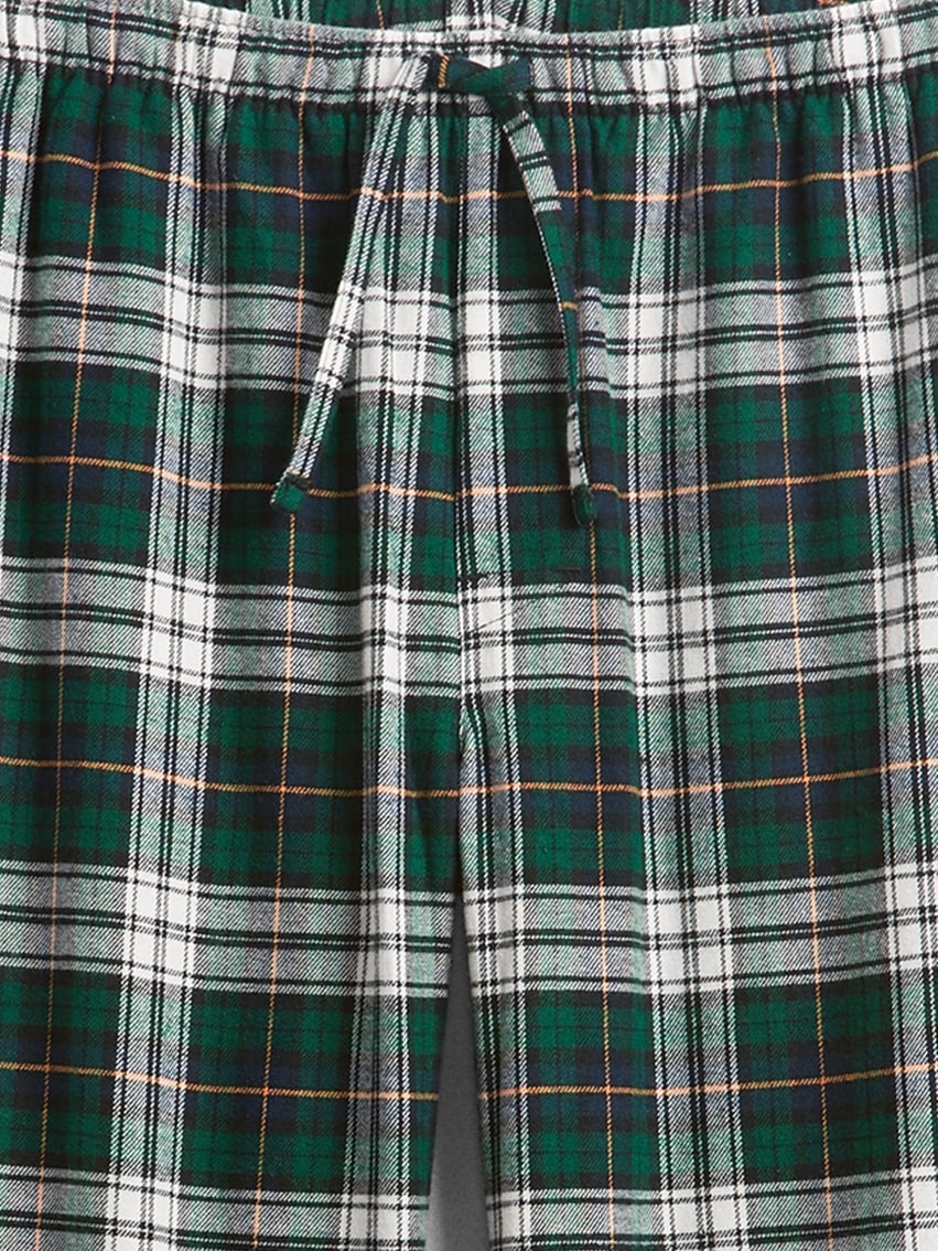 Relaxed Plaid Flannel PJ Pants