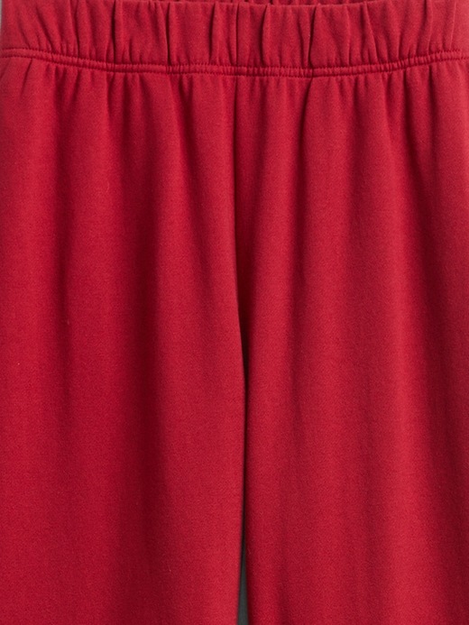 Image number 4 showing, Fleece Wide-Leg Pants