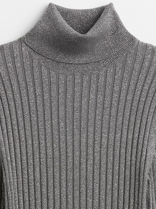 Image number 7 showing, Ribbed Turtleneck Sweater
