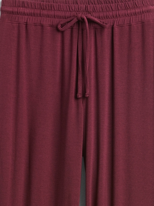 Image number 4 showing, Relaxed Pure Body Wide-Leg PJ Pants
