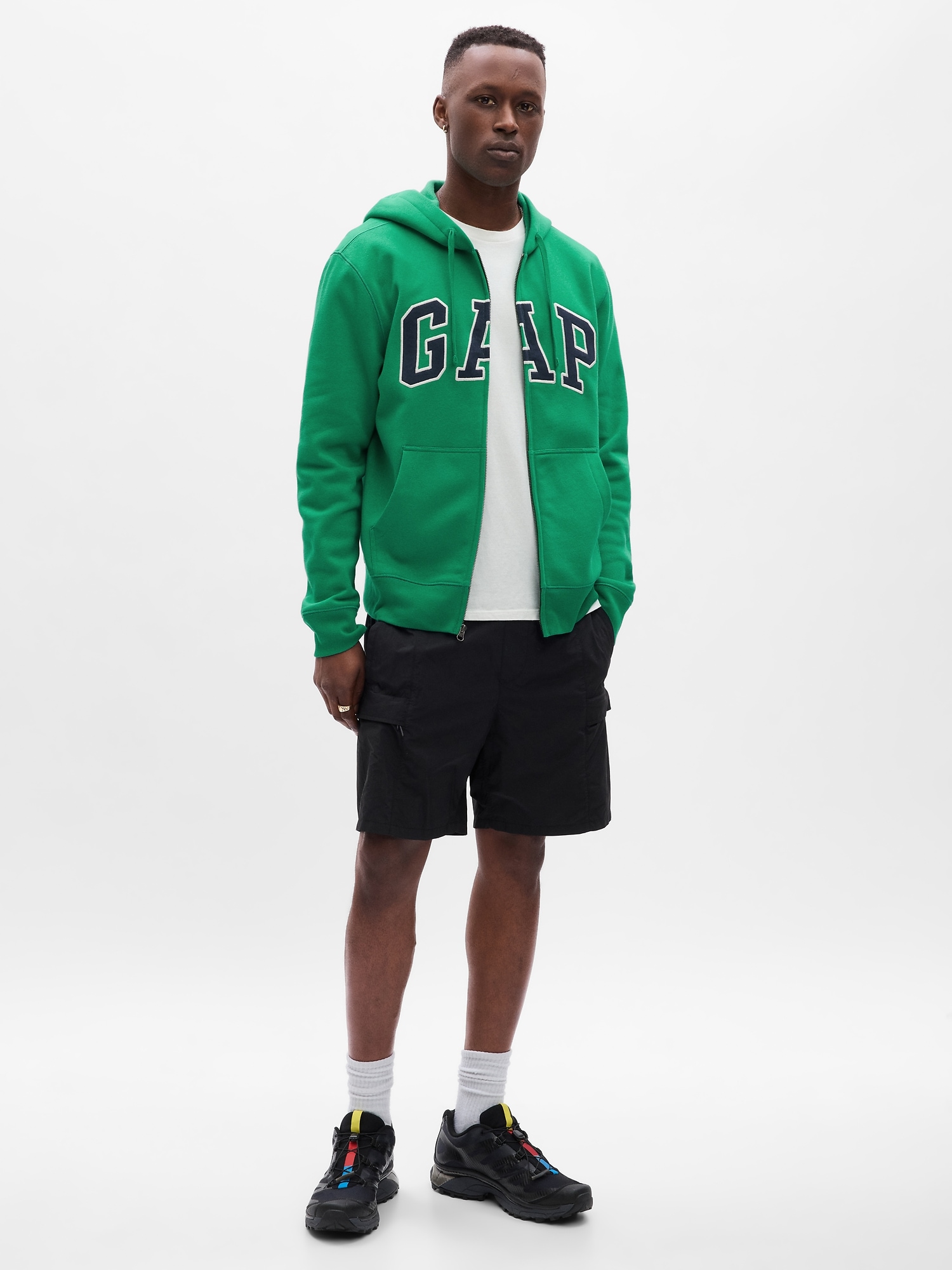 Gap Logo Zip Hoodie