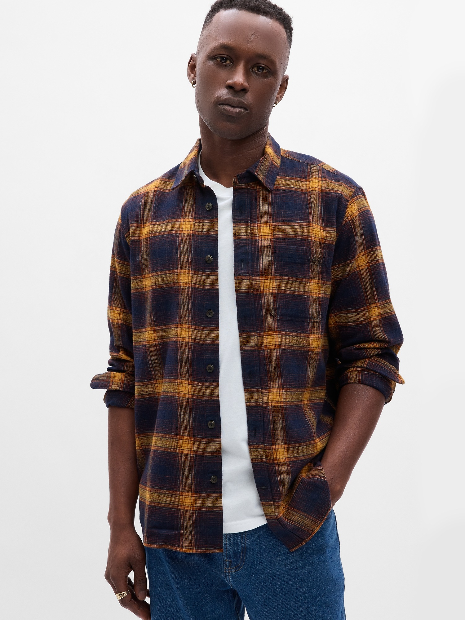 Flannel Shirt in Standard Fit