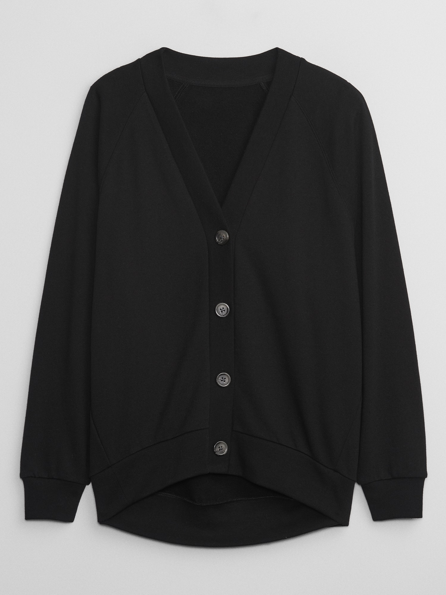 Oversized Fleece VNeck Cardigan Gap Factory