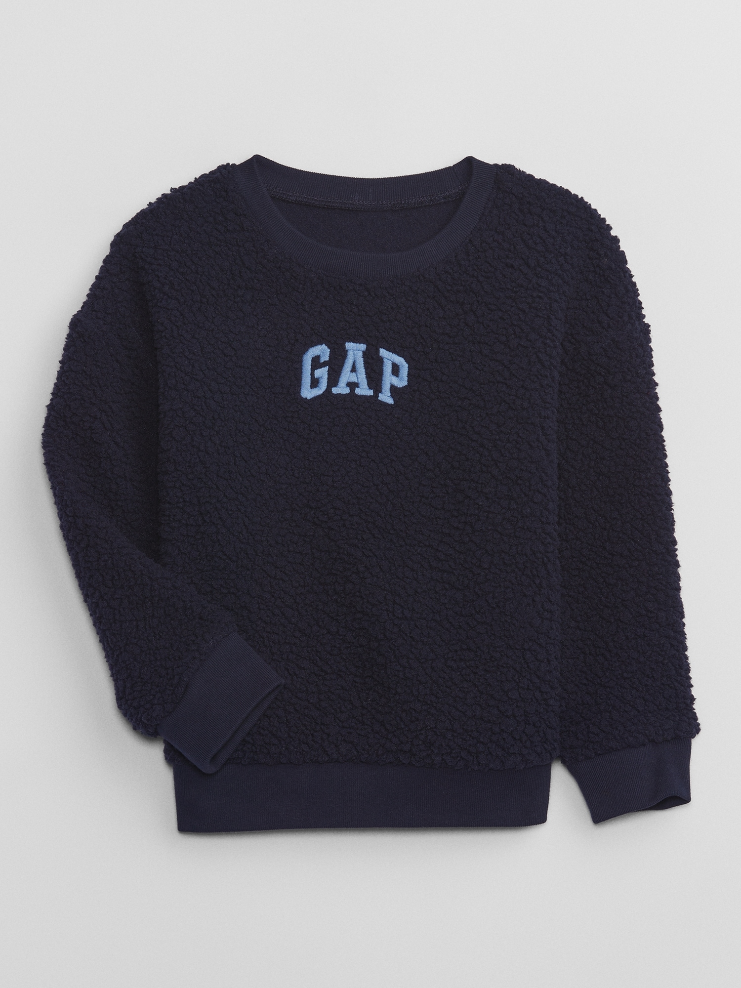 babyGap Logo Sherpa Sweatshirt