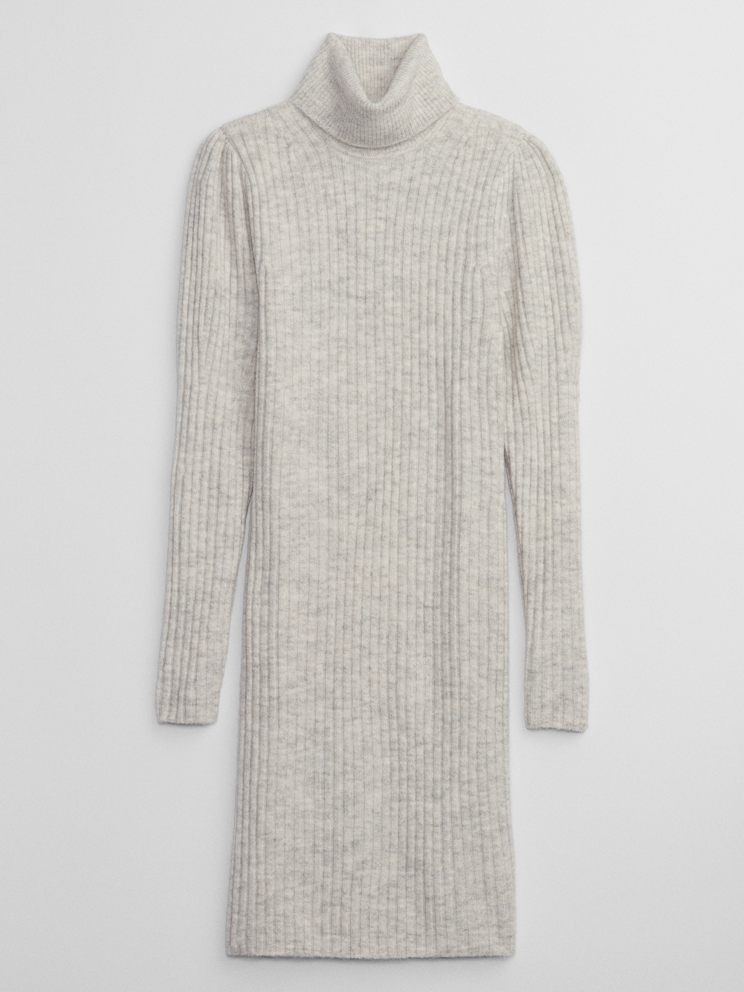 Ribbed Puff Sleeve Sweater Mini Dress | Gap Factory