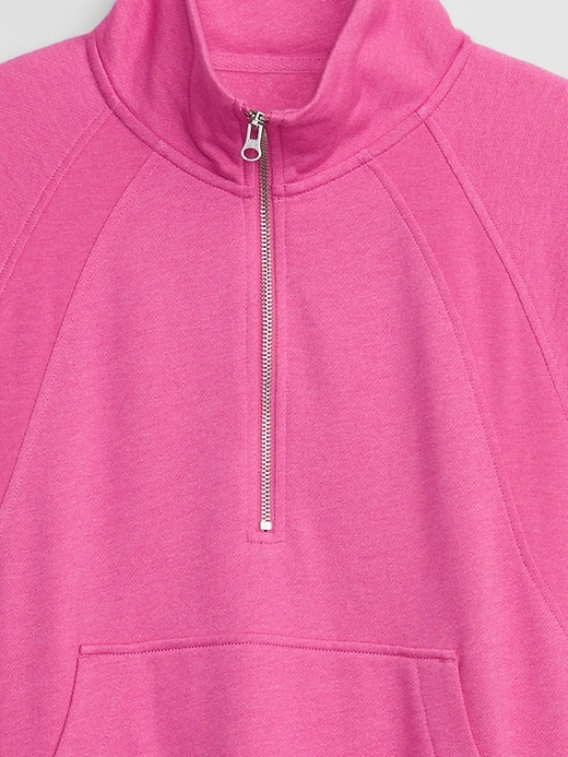 Image number 4 showing, Relaxed Fleece Half-Zip Sweatshirt