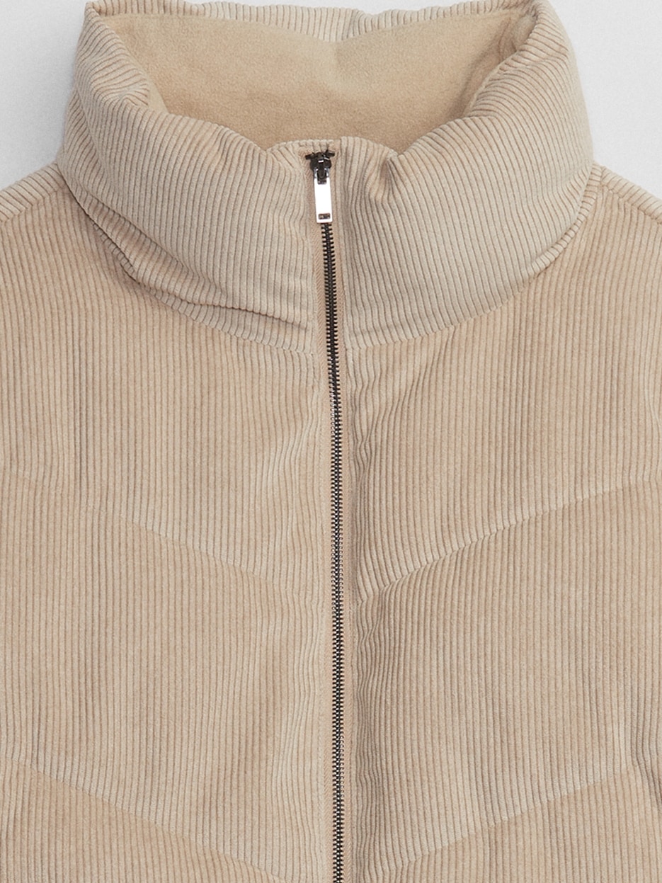 Corduroy zip up 2025 jacket
