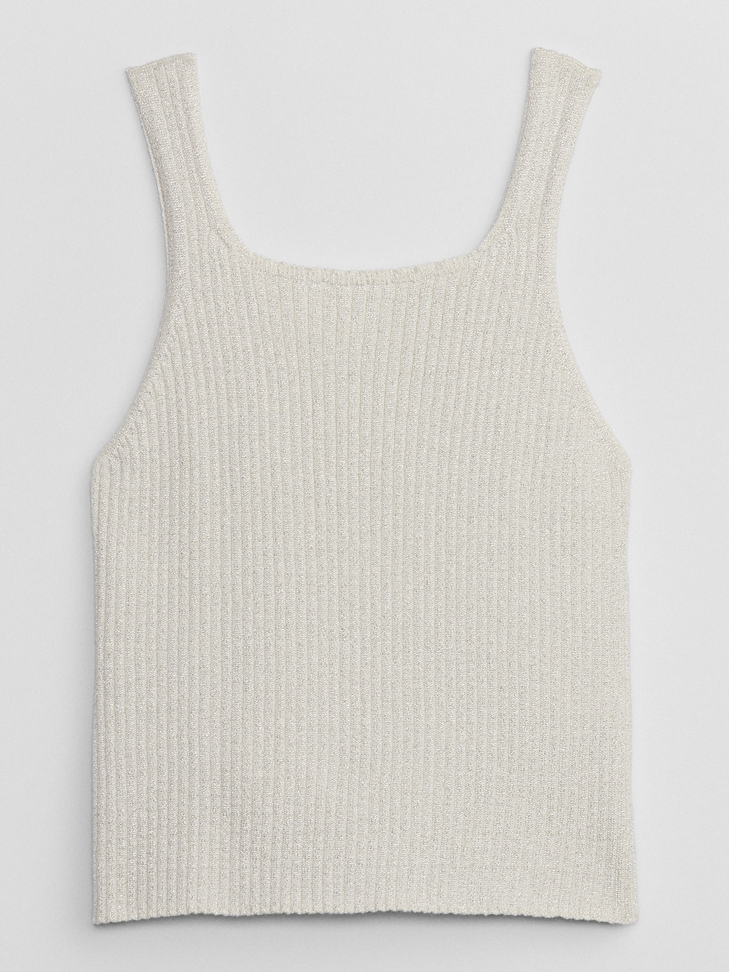 White sweater sales tank top