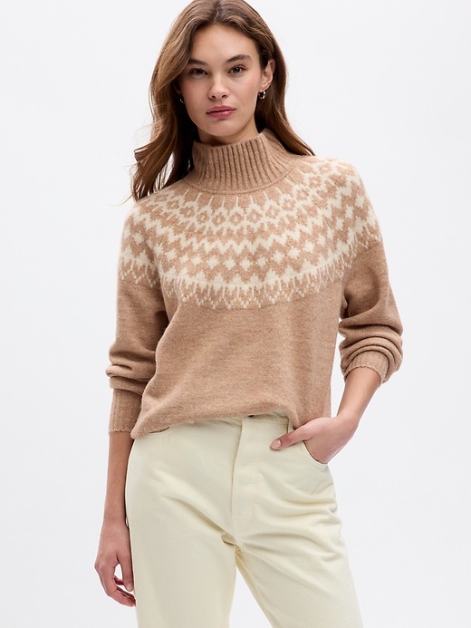 Image number 1 showing, Relaxed Forever Cozy Fair Isle Sweater