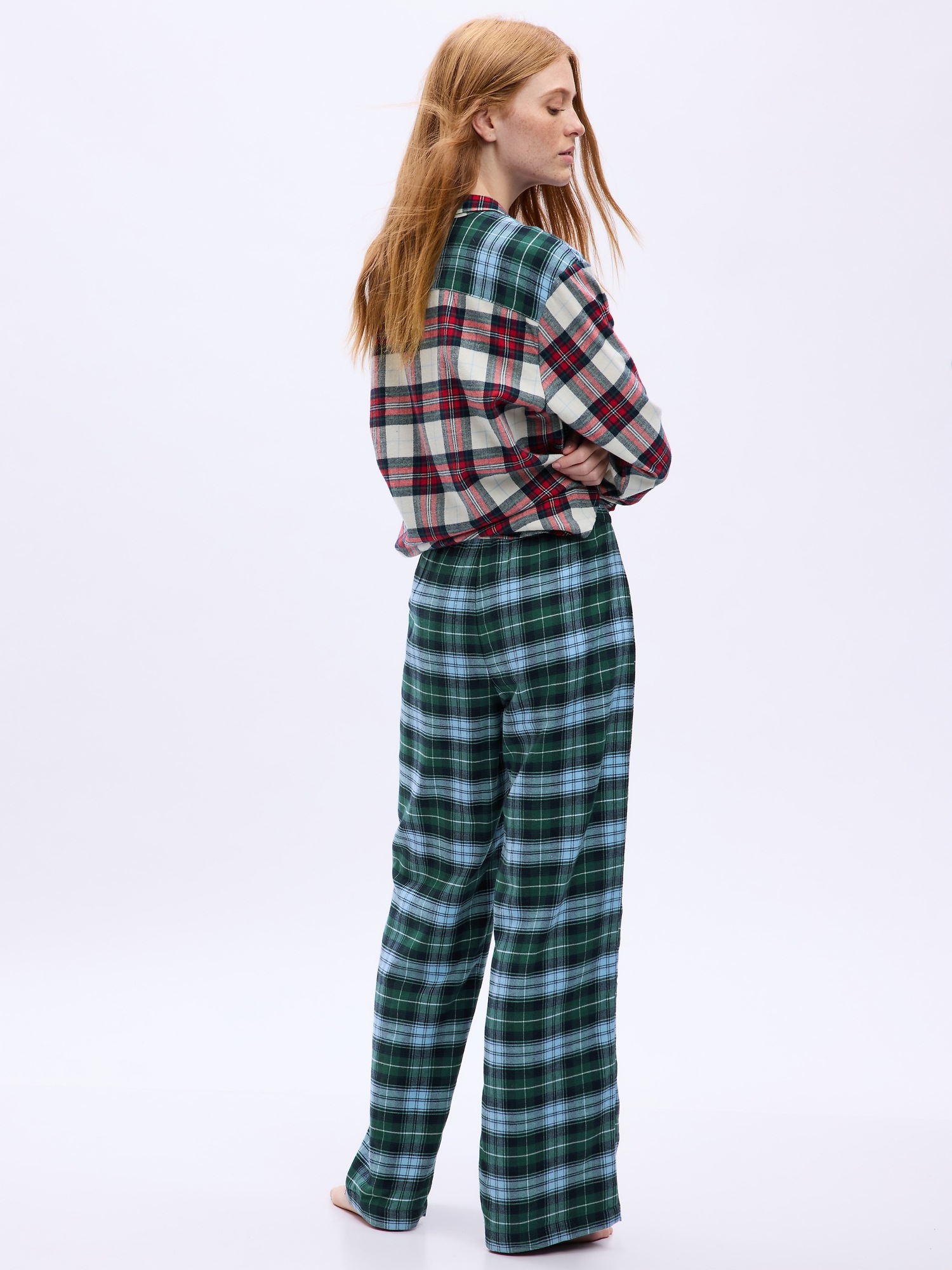 gap factory flannel pajamas