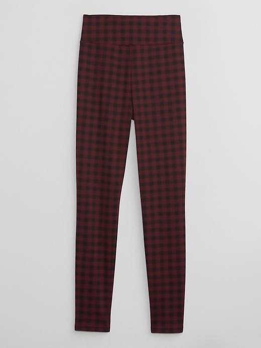 Image number 4 showing, Plaid Ponte Leggings